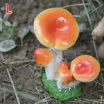 Vaik Seene K&auml;sit&ouml;&ouml; Aiakaunistused Aksessuaarid Mini Ornament DIY Sukullent Taim Bonsai Kujukesed Seene Nukumaja