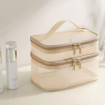 1 tk v&otilde;rk-kosmeetikakott v&otilde;rk-meigikotid kotike kontoritesse reisimiseks hoiukotid kahekihilised tualett-tarvete kotid