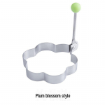 Roostevabast terasest omleti valmistamise vorm Plum Blossom