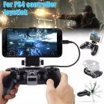 M&auml;ngud ja tarvikud Sony Playstation Ps4 m&auml;ngukontrollerile Dualshock4 Smart mobiiltelefoni klambri kinnitushoidik must
