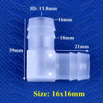 10 tk 4 ~ 25 mm PP k&uuml;&uuml;narnuki &uuml;hendused akvaariumi paagi liitmikud &otilde;hupumba aeraator 90 kraadi k&uuml;&uuml;narnuki liigend aia niisutus meditsiinilise vooliku liitmikud 16mm (10 Pieces)