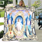 Jeesus neitsi Maarja Pehme viskevilt Voodipesu Flanell Elutuba/Magamistuba Soe tekk 150x200cm