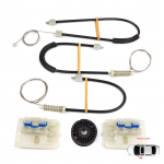 EWR5516 Elektriakna regulaatori remondikomplekt Vasak eesmine uks VW Passat B8 3G CB Magotan B8L 3G0837461 jaoks