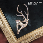 Vintage barokkpross Loomade korsaaž naiste emailiga ni&scaron;&scaron; Premium Pin-&uuml;likonna aksessuaarid