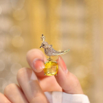 Mood Stone Bird Pross Corsage Naiste mantel Aksessuaarid Pin Anti-Light pannal