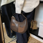 Disain kaenlaaluste kott Naiste uus mitmek&uuml;lgne vabaaja sadulakott Premium moodne &otilde;lakott pruun