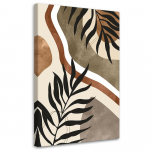 L&otilde;uenditr&uuml;kk, Lehed ja oksad boho 40x60 beež