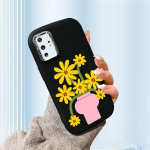 &Uuml;hev&auml;rviline h&otilde;bedase servaga objektiiv, rasvane korpus, pehme TPU vedel silikoonist kate P&otilde;rutuskindel telefoni&uuml;mbris Xiaomi Redmi Samsungile Redmi A2 Plus valge