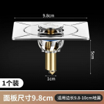 &Uuml;mmargune h&uuml;pikp&otilde;randatrapp vannituppa - P&otilde;randakate Du&scaron;iruumi vajutatav &auml;ravoolukork vannituba du&scaron;i &auml;ravool