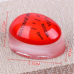 1 tk Egg Perfect v&auml;rvi muutev taimer Nami pehmed k&otilde;vaks keedetud munad toiduvalmistamisk&ouml;&ouml;k Keskkonnas&otilde;bralik vaigust muna taimer Punane taimer t&ouml;&ouml;riistad