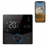 Juhtmevaba Matter termostaat maja vee-/gaasikatla k&uuml;tte jaoks APP ja h&auml;&auml;lassistendi juhtimisega Boiler heating must