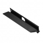 Mustast plastikust k&otilde;vaketta k&otilde;vaketta pesa kaane luugi klapp PS4 Pro konsooli jaoks