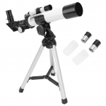 Teleskoop 40 mm ava 400 mm fookuskaugus kaasaskantav astronoomiline refraktorteleskoop lastele