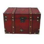 Vintage puidust hoiukast Antiikne dekoratiivne aardelaegas Suur peen hoiukast