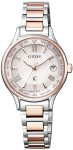 Cross Sea veekindel raadiokell Sakura Pink Populaarne Titania Line Happy Flight Series Pink [Citizen] Eco-Drive EC1165-51W naiste