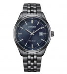 CITIZEN Eco-Drive safiirv&auml;rvi roostevabast terasest 41 mm sihverplaadiga meeste k&auml;ekell BM7567-50L must