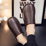 Libisemiskindlad Veekindlad Talvised Nahksussid Paaridele - Soojad Pl&uuml;&uuml;sist Sisejalatsid 27 (usually 40-41)