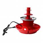 Kolmetasandiline elektriline &scaron;okolaadifond&uuml;&uuml; purskkaevu masin pidude pidamiseks Kastke maasikad &otilde;unaviilud