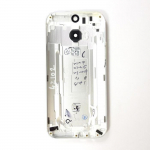 Coque arri&egrave;re silver HTC One M8