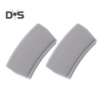 1 paar ahjukindaid silikoonist potihoidjad Kuumakindlad keedukindad n&auml;puotsad potihoidja malmpottide jaoks Praepannid K&ouml;&ouml;gitarvikud hall