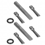 2 TK raskeveokite pistiku kiilud 14 mm kivil&otilde;hkuja kiire terasest kivil&otilde;hkumist&ouml;&ouml;riist