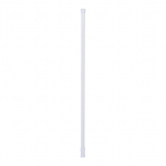 Extendable Spring Telescopic Shower Bathroom Window Curtain Rail Loaded Pole Rod 55?90 cm valge