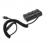 T&uuml;&uuml;p C kuni NP F550 vedrutoitekaabel n&auml;iv aku toiteadapter monitori t&auml;itetule jaoks