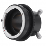 Makroobjektiivi adapter Nikon F objektiivi kinnitusega 1,25-tollise okulaari teleskoobi kaamera adapteriga