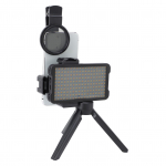 T&auml;toveeringute pildistamise valgus Juhtmevaba Laetav T&auml;toveeringute Fotovalgus 180 LED-kiibiga Reguleeritav