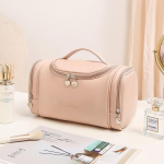 V&auml;&auml;rtuslik kosmeetikakott, suure mahutavusega kaasaskantav reisi-WC-kott, veekindlad tualetitarbed, kosmeetikatoodete hoiukott. roosa