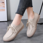 Naiste kunstnahast Penny Loafers S&otilde;itmine K&otilde;ndimine Mokassiinid Vabaaja mugavus naistele Loader Kingad N&ouml;&ouml;ritavad kontorikleit T&ouml;&ouml;kingad 37 beež