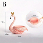 1 tk Creative Resin Crafts veranda Kodu hoiukaunistused Flamingo kaunistuste hoiukarp Flamingo King