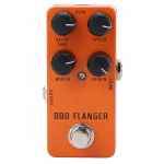 Analoog Flanger Pedaal Mini Kaasaskantav Elektrikitarrile Bassile True Bypassiga DC9V