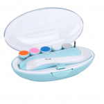 Baby Nail Trimmer 6 in 1 High Safety Quick Trimming LED Light Fine Grinding Baby Nail Clippers for sinine