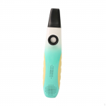 Color Kazoo Double Hole Accompaniment Musical Instruments Easy to Learn Adjustable Tone for Ukulele yellow white