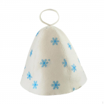 Felt Sauna Hat for Men and Women Protecting from Heat in Russian Bath House Spots