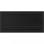 Ventilatsiooni kate 22x45 must koos ruloodega