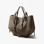 Nahast K&auml;ekott, Naiste Ni&scaron;itoode, Suure Mahutavusega, Luksuslik, T&otilde;stekott, Nahast Naiste Kott, T&ouml;&ouml;le K&auml;imiseks M&otilde;eldud Moodne Crossbody Koti khaki