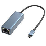 USB-C kuni Ethernet adapter - T&auml;psustamata - Rj45 - 1000 Mbps - &Uuml;hilduv Windowsi/Maci/Linuxiga - V&otilde;rgukaabel