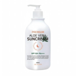 DR.MOON Korea Aloe Veraga P&auml;ikesekaitsekreem SPF50+ PA+++, 500ml &ndash; K-Beauty Niisutav UV-kaitse N&auml;ole ja Kehale, Rahustav & Niisutav, Laia Spektriga 500ml