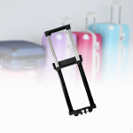 Luggage Telescopic Handle Replacement Easy to Use Convenient Suitcase Pull Rod Spare 24inch 2 Section