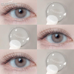 EYESHARE 1 Pair Aurora Crystal Contact Lenses for Eyes Fashion Korean Softlens 14.2mm Eye Makeup Lens