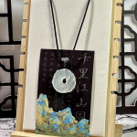 Hiina stiilis draakon Phoenixi ripats kaelakee naistele, t&uuml;drukutele, &otilde;nne v&auml;ljaajamisele kurjade vaimude turvalisusega, soodsate v&otilde;ludega kaelakee