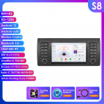 Ossuret 7-tolline 2-DIN Android 13 autode multimeediam&auml;ngija BMW X5 11 E53 E39 M5 1996-2003 jaoks Stereo GPS-navigatsioon Heli Intelligentene Carplay 4G Autoraadio S8 8Core 8G 128G AI