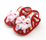 Vasts&uuml;ndinud imikute t&uuml;drukute suvevibu pehme tallaga v&auml;ikelaste libisemisvastased kingad sandaalid 13 roosa