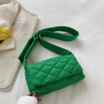 Talvine rombi nailonist &otilde;lakott Moodne Sapce puuvillane &uuml;hev&auml;rviline klapiga allapoole p&otilde;ikkott 25x6x14cm