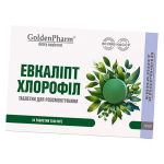 Eukal&uuml;pt ja Klorof&uuml;ll, Eucalyptus + Chlorophyll, Golden Pharm 24 tabletti (71519015)