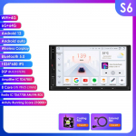 Hizpo AI Intelligents&uuml;steem Universaalsele 7-tollisele Autoraadiole Multimeedia Video M&auml;ngija GPS Carplay Android Auto 4G 2 Din 2din Autoradio BT android raadio S6 8Core 6G 64G