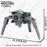 MOOXI Anime Seeria Skibidi Tualeti Figuurid Operaator Lahingurobot Ehitusklotsid Mudel MOC Klotsid DIY Montessori M&auml;nguasjad Laste Kingitused