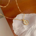 High Sense Korea stiilis roosililledega ripats kaelakee Kerge luksuslik rangluu kett naistele Ehted pulmade banketipeo kingitus